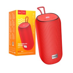 Hoco Portable Wireless Speaker HC10 Sonar with AUX/FM/USB BT V5.0 1200mAh Red Hoco Portable Wireless Speaker HC10 Sonar with AUX/FM/USB BT V5.0 1200mAh Red